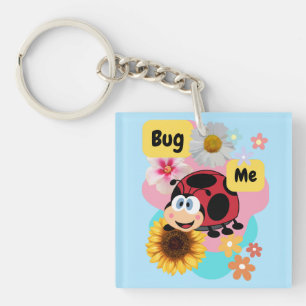 Bug Me: Ladybug Keychain
