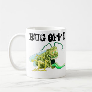 Bug off coffee mug