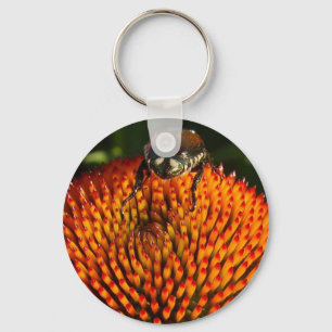 Bug on Flower Keychain
