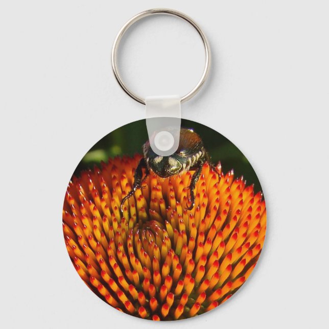 Bug on Flower Keychain (Front)