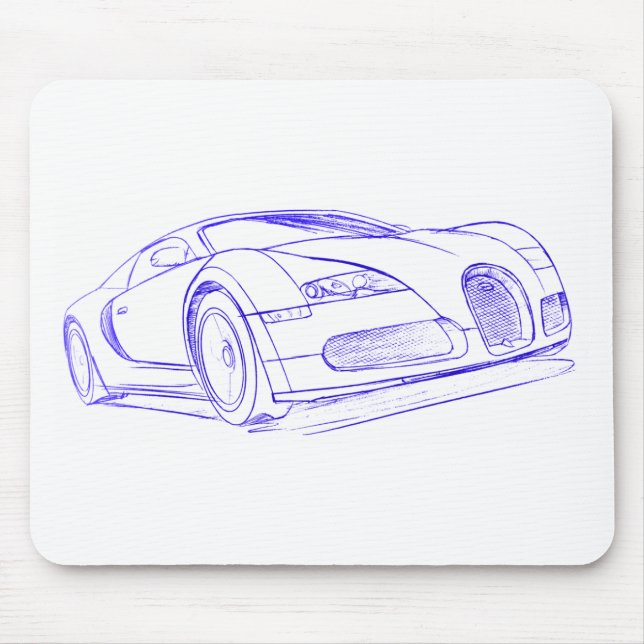 Bug Vryn pncil sketch Mouse Pad (Front)