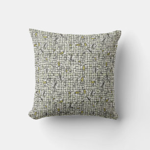 bug weave throw pillow