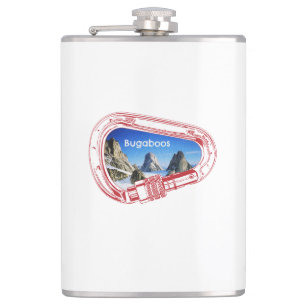 Bugaboos Climbing Carabiner Hip Flask