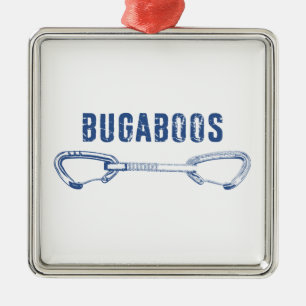 Bugaboos Climbing Quickdraw Metal Ornament