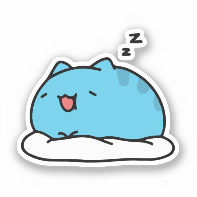 BugCat Capoo cat, Kawaii Comic Cat love (Front)