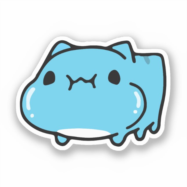 BugCat Capoo cat, Kawaii Comic Cat love (Front)