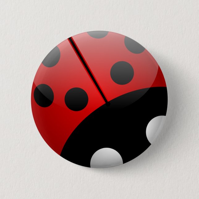 Bugged Out Flair 2 Inch Round Button (Front)