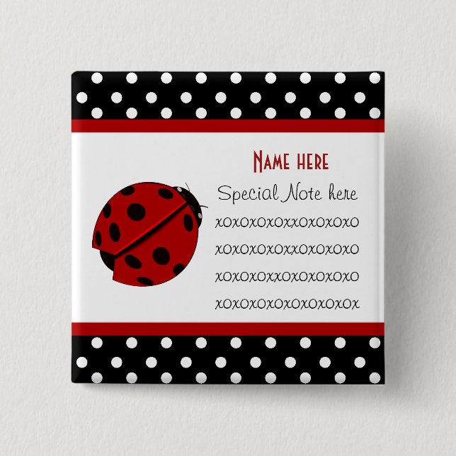 Buggers Customizable Button (Front)