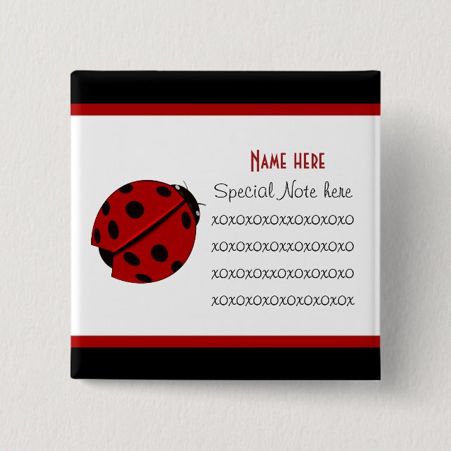 Buggers Customizable Button (Front)