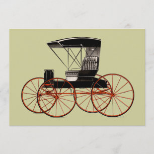 Buggies and Carriages Invitations