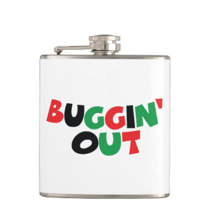 Buggin' Out Hip Flask