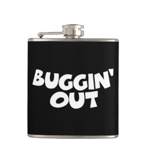 Buggin' Out Hip Flask