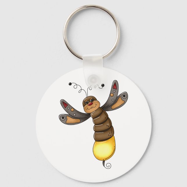 Buggin' You Again · Lightning bug Keychain (Front)