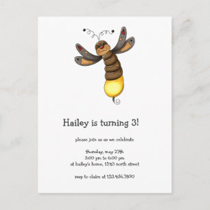 Buggin' You Again · Lightning bug Postcard