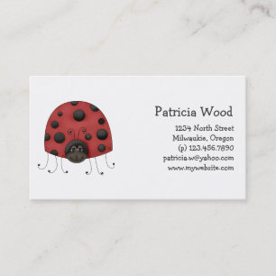 Buggin' You · Ladybug Business Card