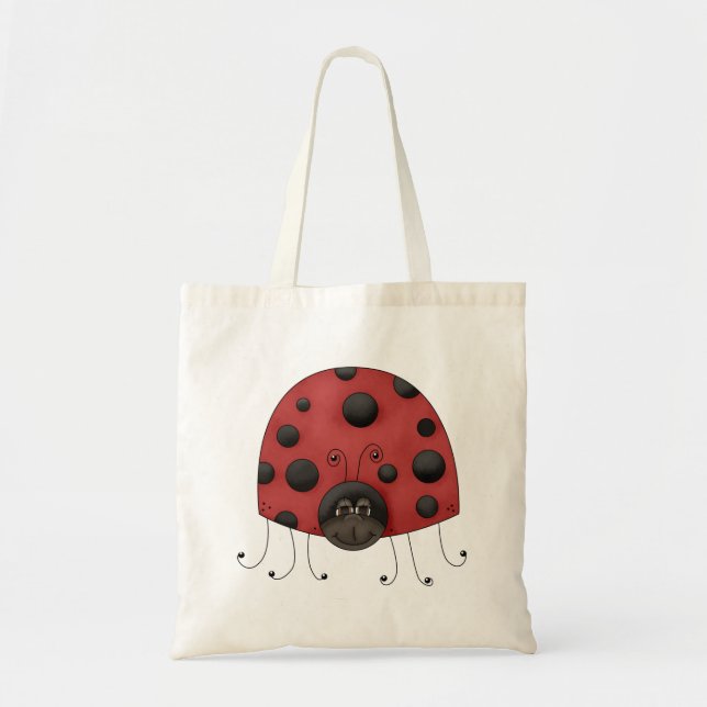 Buggin' You · Ladybug Tote Bag (Front)
