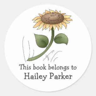 Buggin' You Too · Sunflower Classic Round Sticker