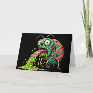 Bugging Out Hilariously Gross Puking Bug Card