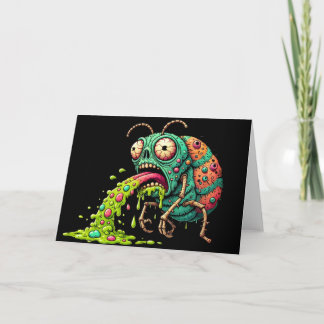 Bugging Out Hilariously Gross Puking Bug Card