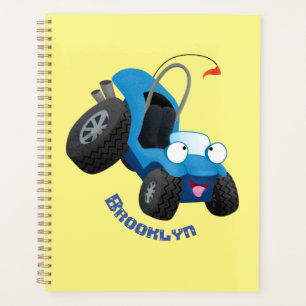 Buggy des dunes mignon véhicule tout-terrain dessi