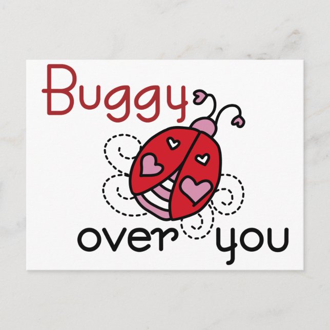 Buggy Over You Postcard (Front)