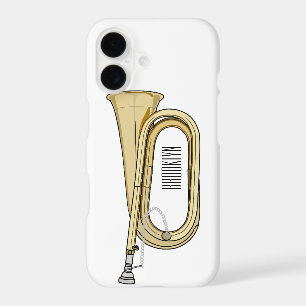 Bugle cartoon illustration