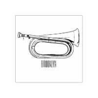 Bugle cartoon illustration