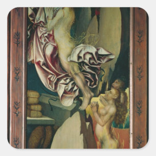 Bugnon altarpiece square sticker