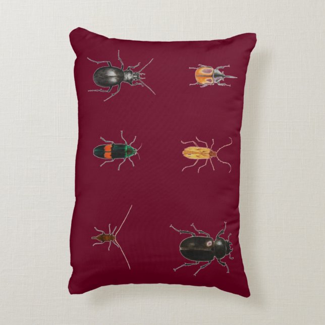 Bugs 2011 decorative pillow (Back(Vertical))