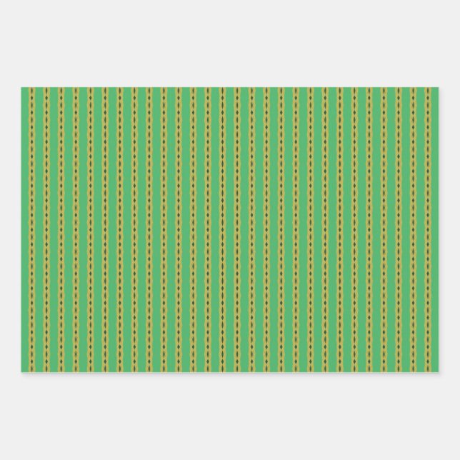 Bugs and Frogs Wrapping Paper Sheet (Front)