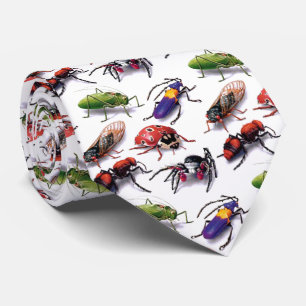 bugs and insects tie