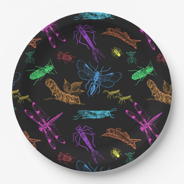 Bugs! Bugs! Bugs! Paper Plate (Front)