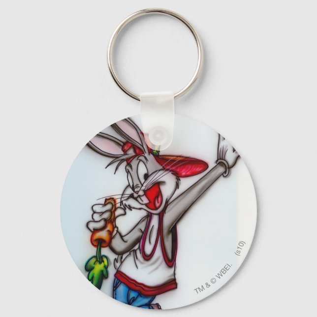 BUGS BUNNY™ Airbrush Keychain (Front)