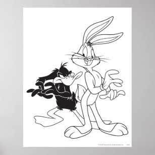 BUGS BUNNY™ and DAFFY DUCK™ Poster