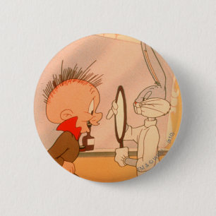 BUGS BUNNY™ and ELMER FUDD™ 2 2 Inch Round Button