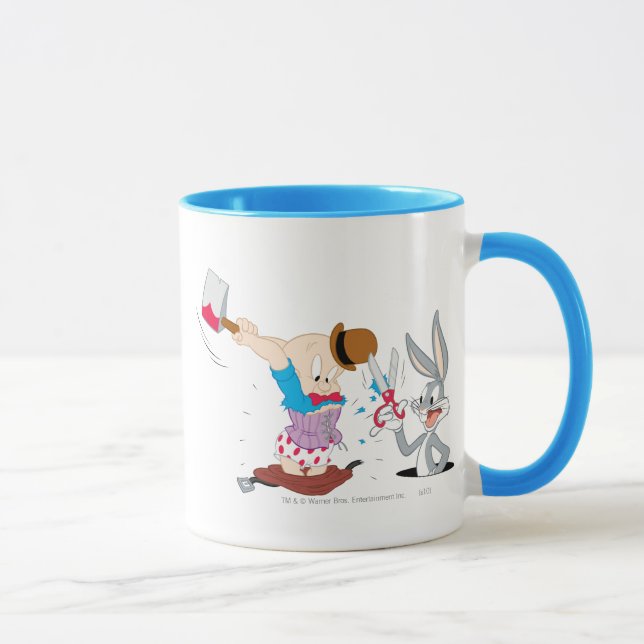 BUGS BUNNY™ and ELMER FUDD™ Mug (Right)