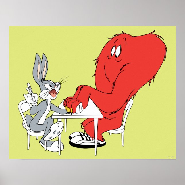 BUGS BUNNY™ and Gossamer Poster (Front)