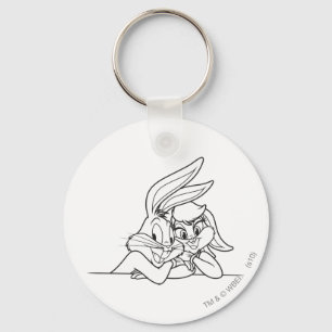 BUGS BUNNY™ and Lola Bunny 3 Keychain