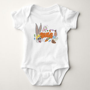BUGS BUNNY BUILDERS™  BUGS BUNNY™ Sketch Art Baby Bodysuit