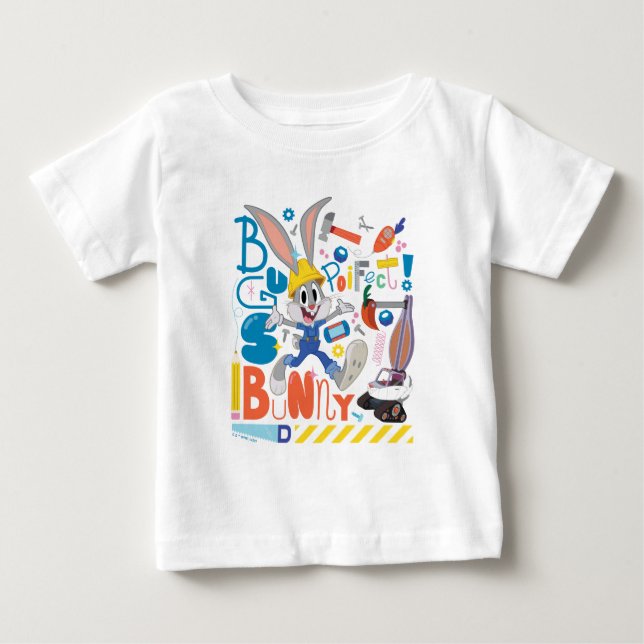 BUGS BUNNY BUILDERS™| BUGS BUNNY™ Work Tools Baby T-Shirt (Front)