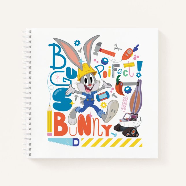 BUGS BUNNY BUILDERS™| BUGS BUNNY™ Work Tools Notebook (Front)