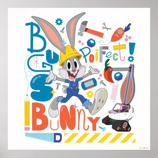 BUGS BUNNY BUILDERS™| BUGS BUNNY™ Work Tools Poster (Front)