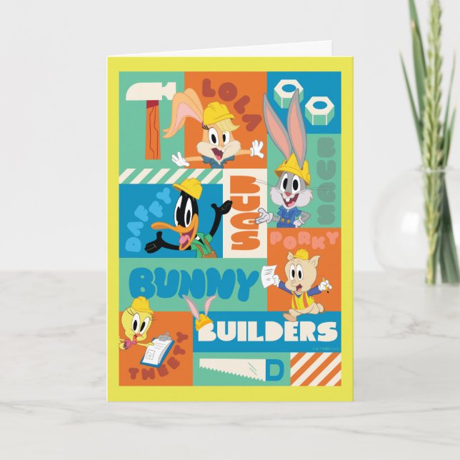 BUGS BUNNY BUILDERS™| Character Grid Pattern Card (Front)