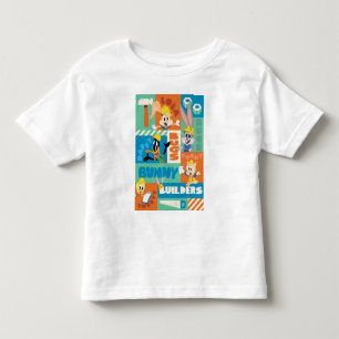 BUGS BUNNY BUILDERS™ Character Grid Pattern Toddler T-shirt