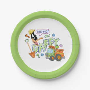 BUGS BUNNY BUILDERS™  DAFFY DUCK™ Sketch Art Paper Plate