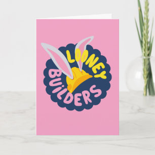 BUGS BUNNY BUILDERS™ Hard Hat Scalloped Logo Card