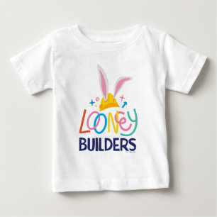 BUGS BUNNY BUILDERS™  Hard Hat Stacked Logo Baby T-Shirt