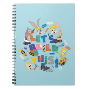 BUGS BUNNY BUILDERS™  "Let's Build This" Collage Notebook