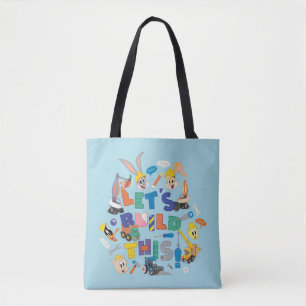 BUGS BUNNY BUILDERS™ "Let's Build This" Collage Tote Bag