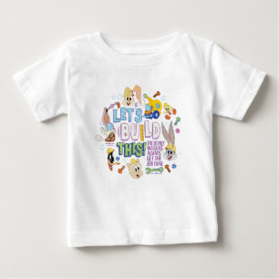 BUGS BUNNY BUILDERS™ "Let's Build This" Sketch Baby T-Shirt